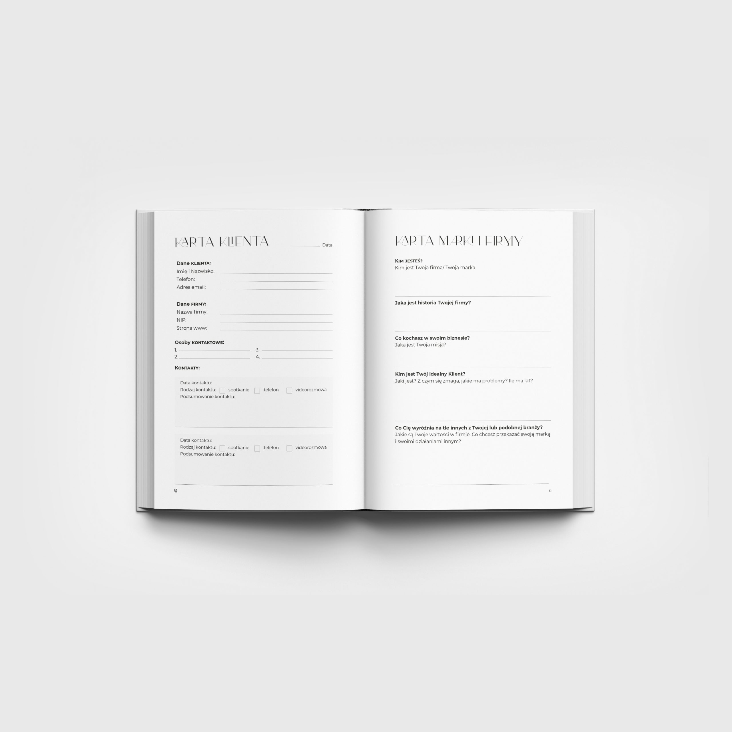 Notes Moyego Klienta - Fotograf