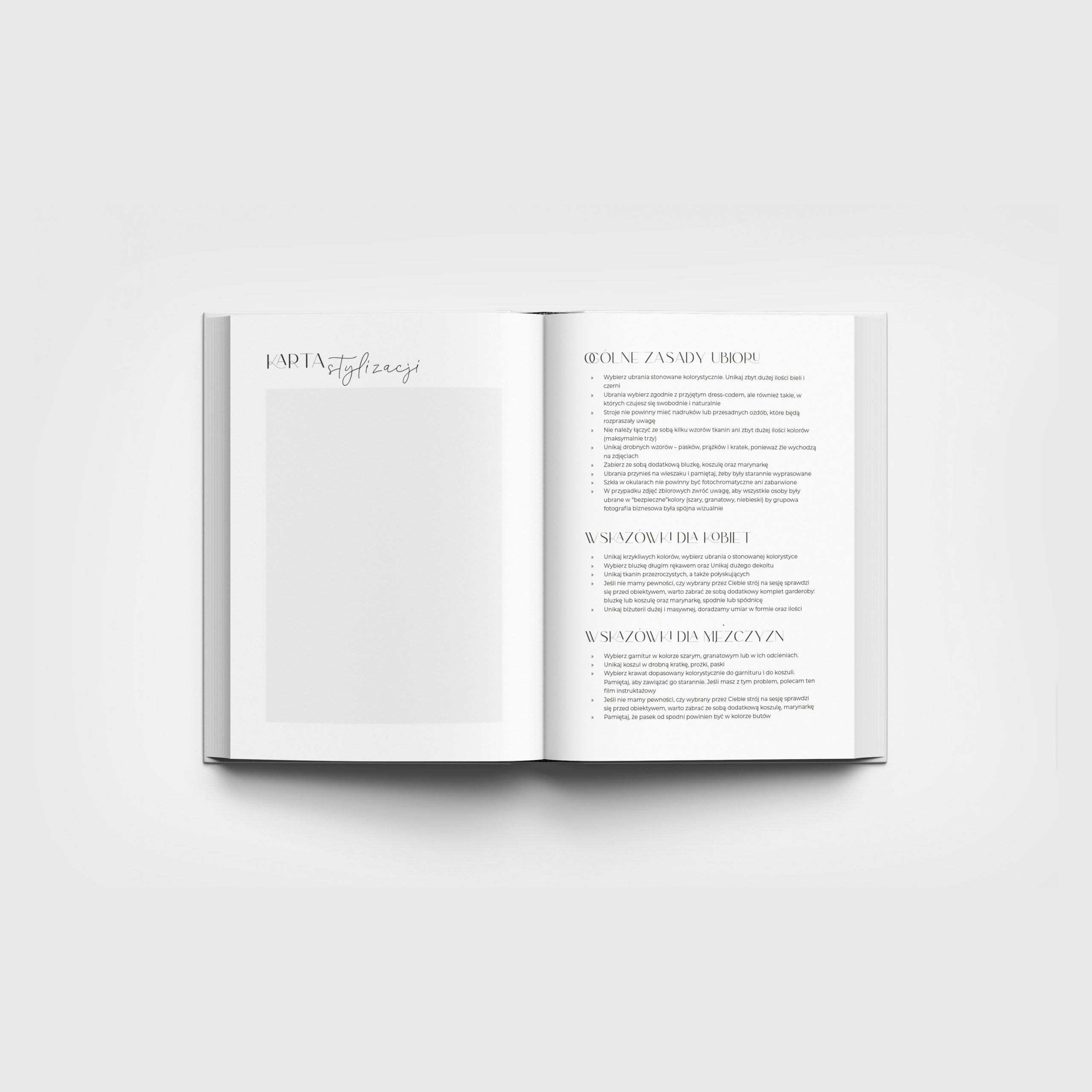 Notes Moyego Klienta - Fotograf