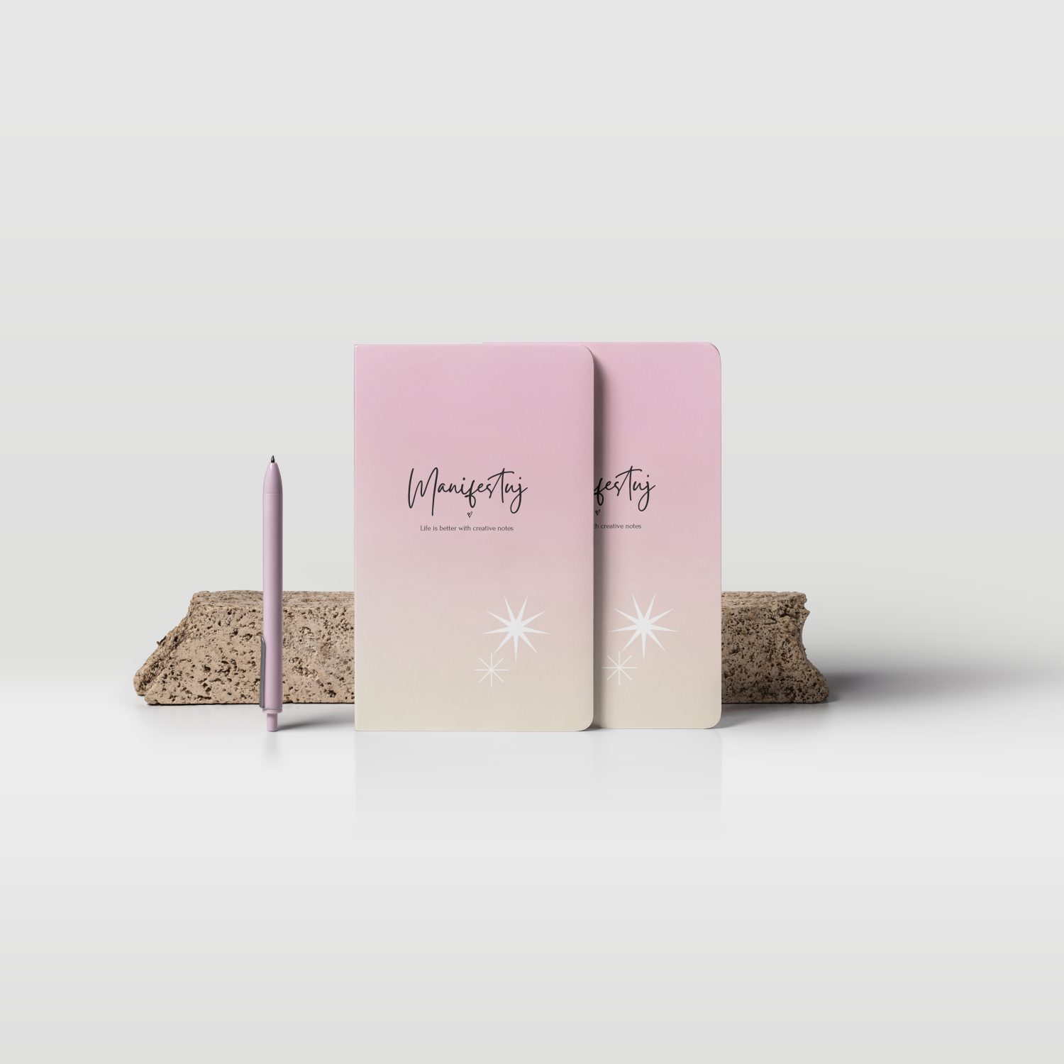 Manifestuj - notes z afirmacjami finansowymi