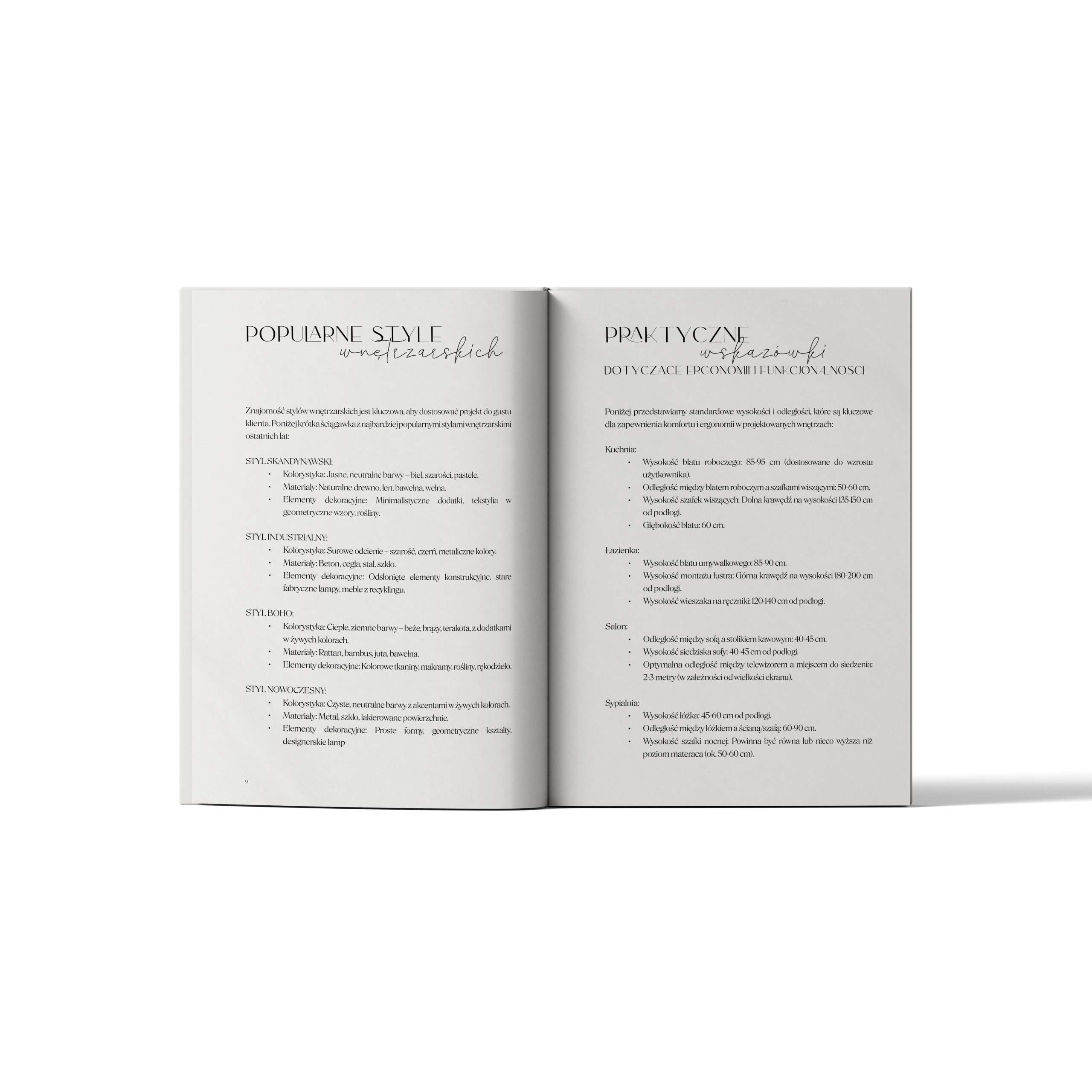 Notes Moyego Klienta - Projektant wnętrz